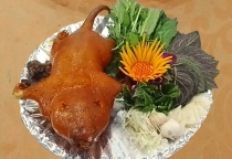 Dúi hấp nguyên con